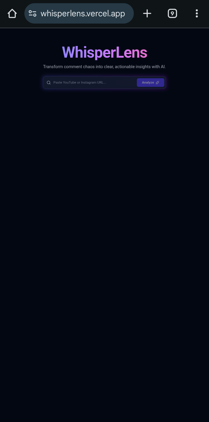 WhisperLens gallery image