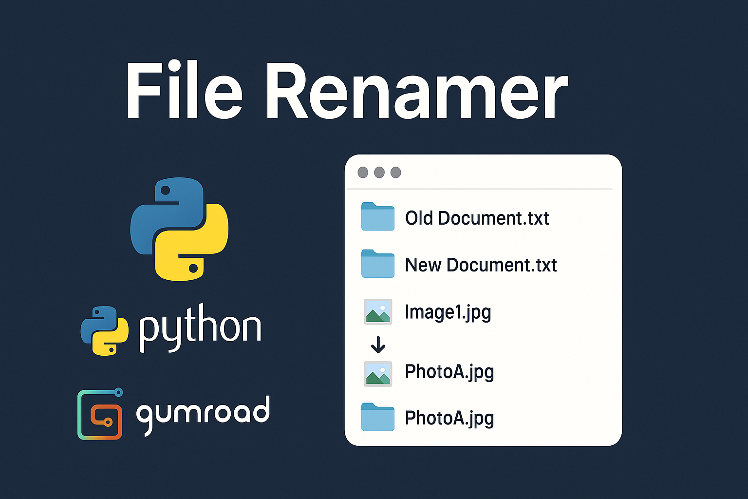 File Renamer - (FREE) A simple tool to batch rename your files. media 4