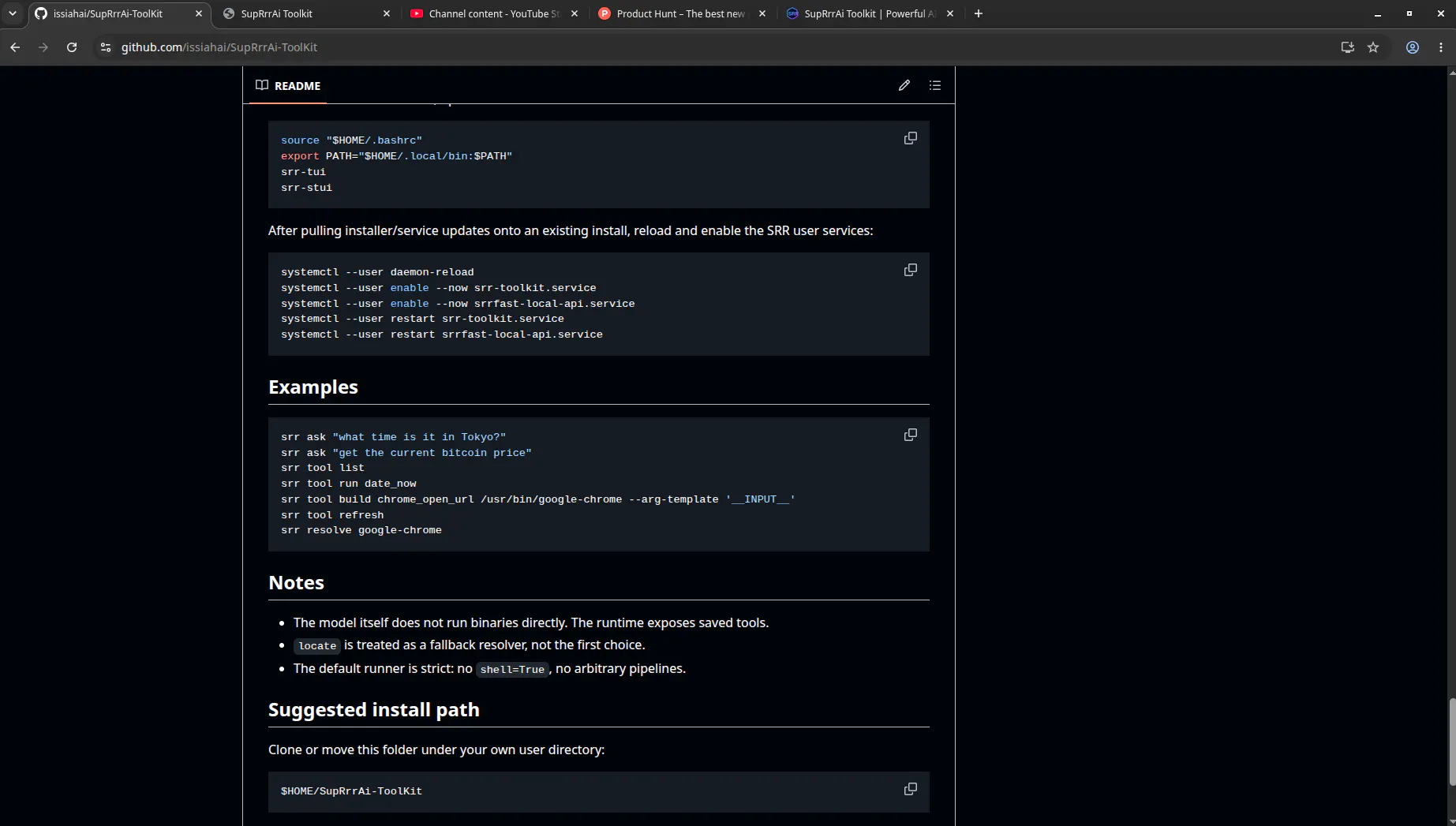 SRR SUPRRRAI TOOLKIT gallery image