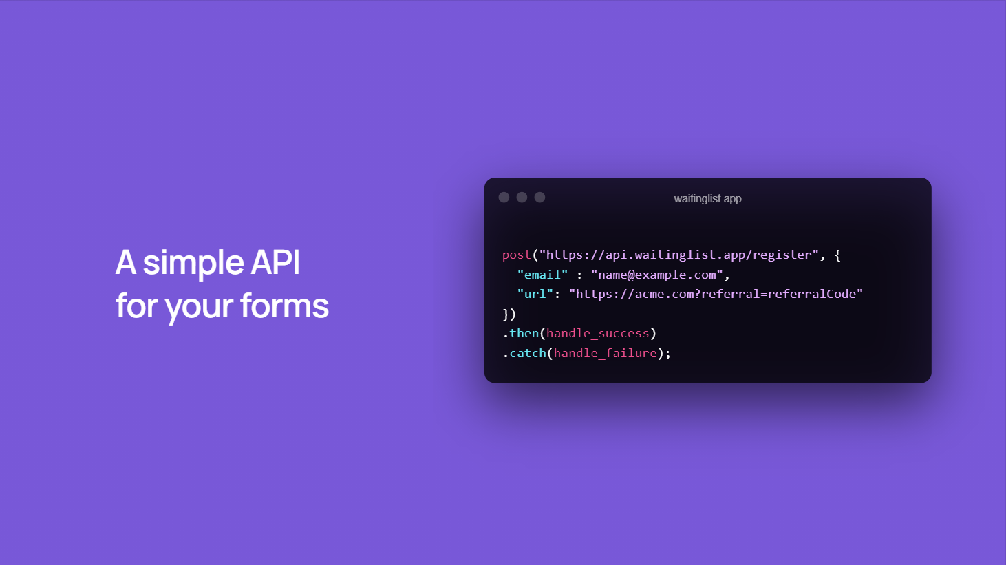Waitinglist gallery image