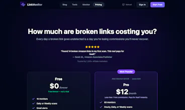 Affiliate Link Monitoring gallery image