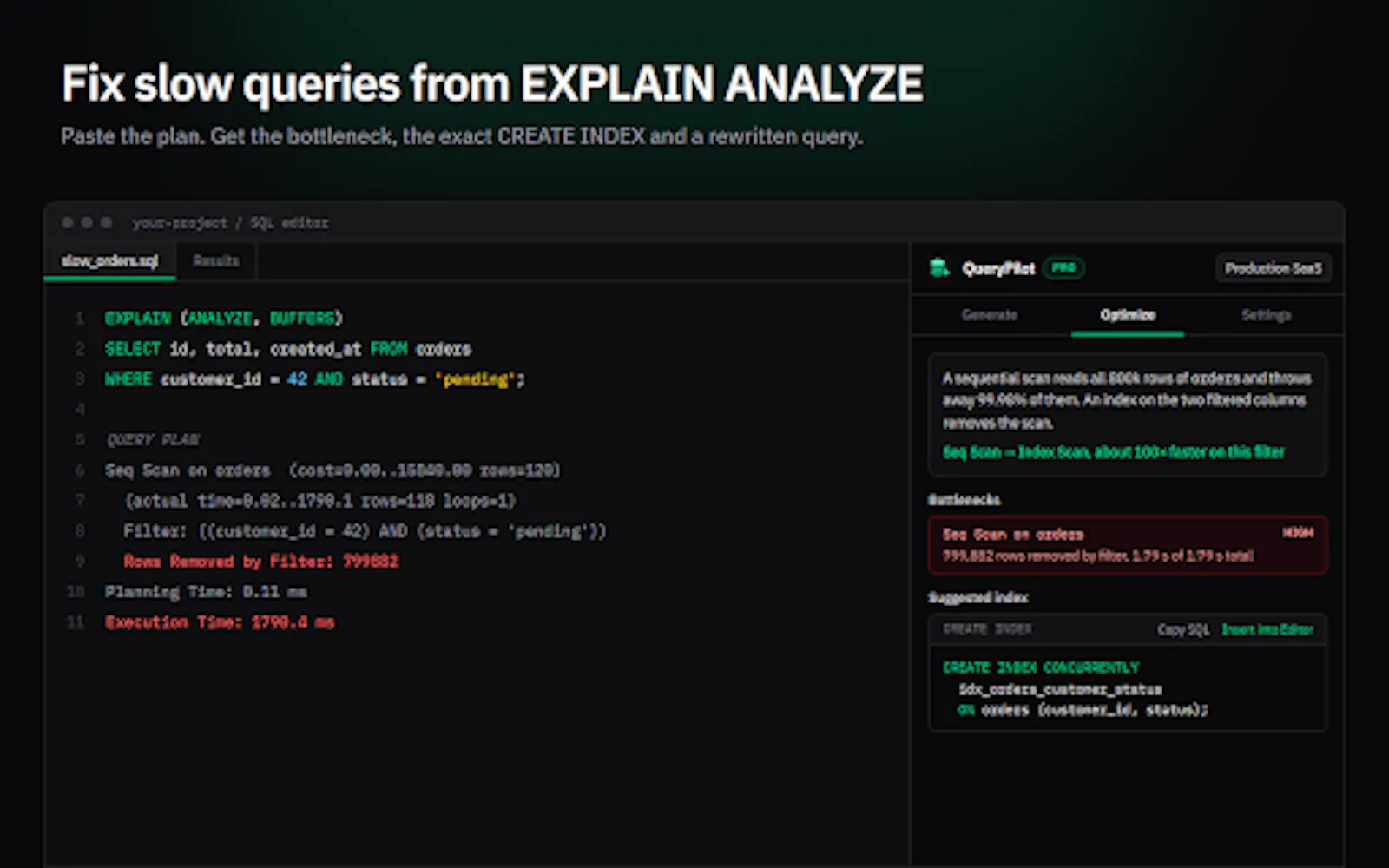QueryPilot screenshot 2