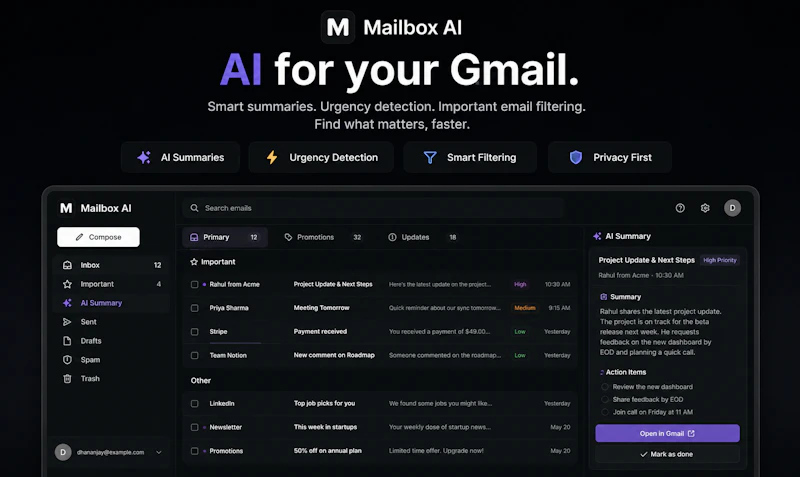 Thunder Mail screenshot 1