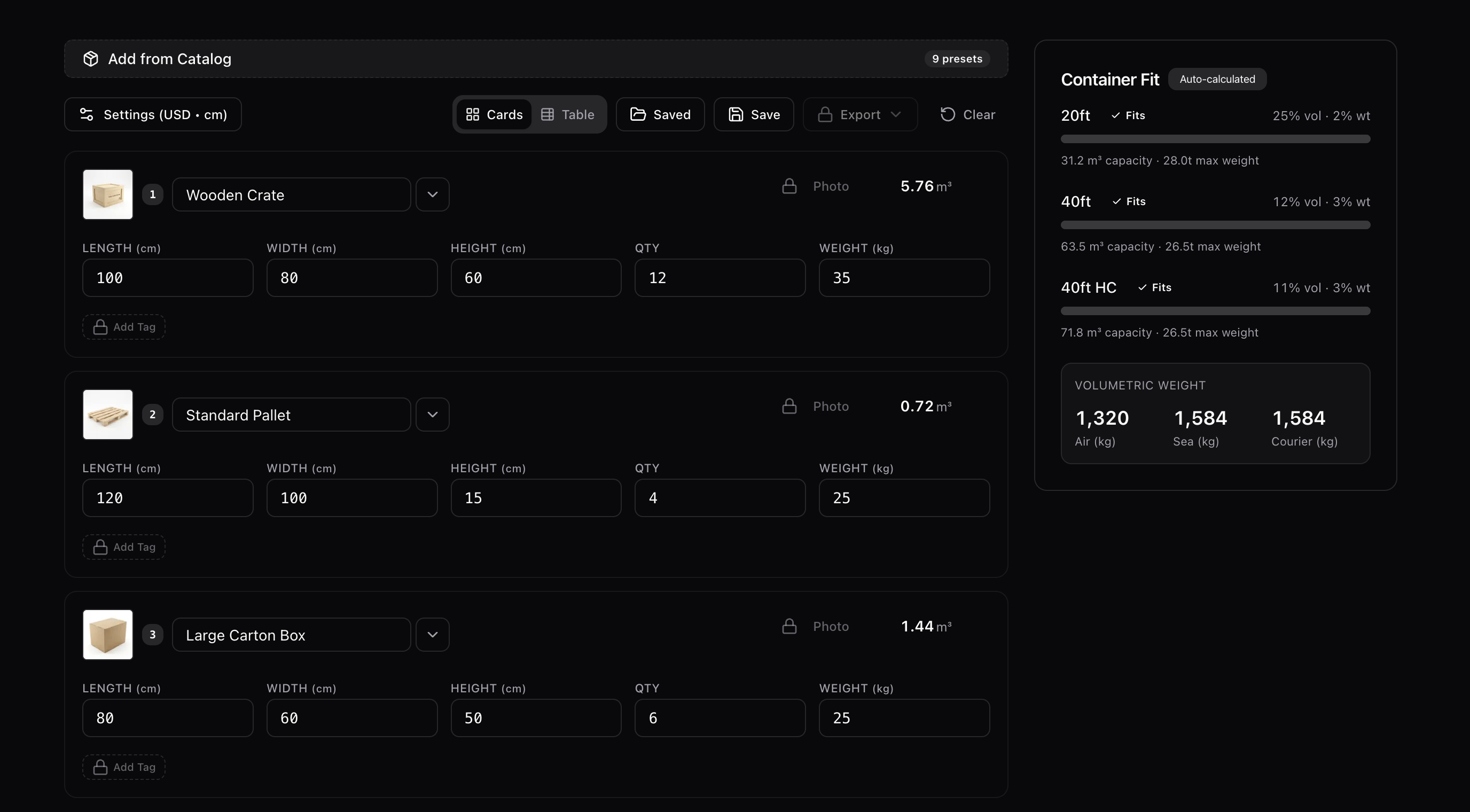 CBMCalc - CBM Calculator gallery image