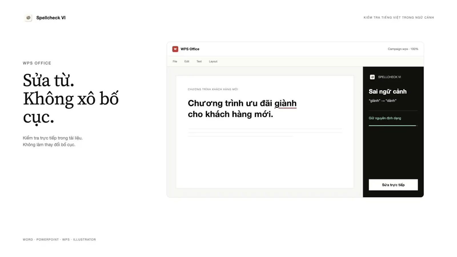 Spellcheck-VI screenshot 1 (video preview)