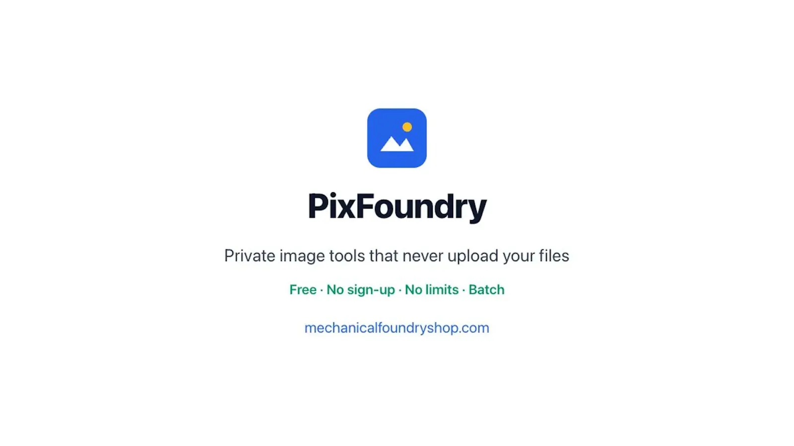 PixFoundry screenshot 1 (video preview)
