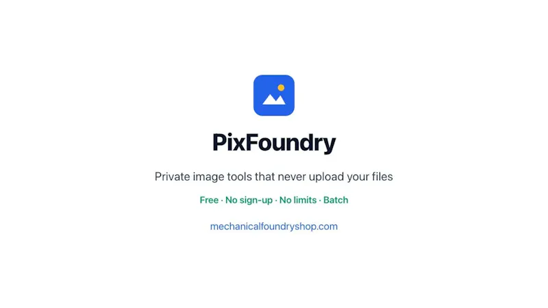 PixFoundry screenshot 1 (video preview)