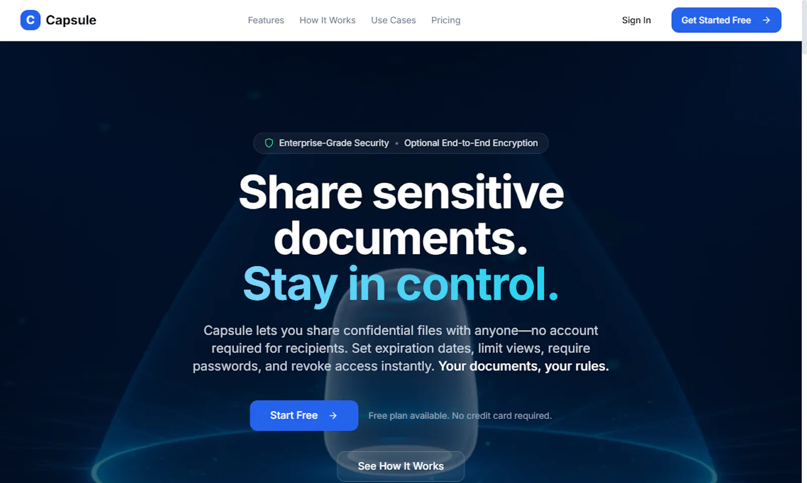 Capsule screenshot 1