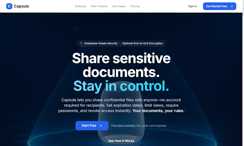 Capsule screenshot 1