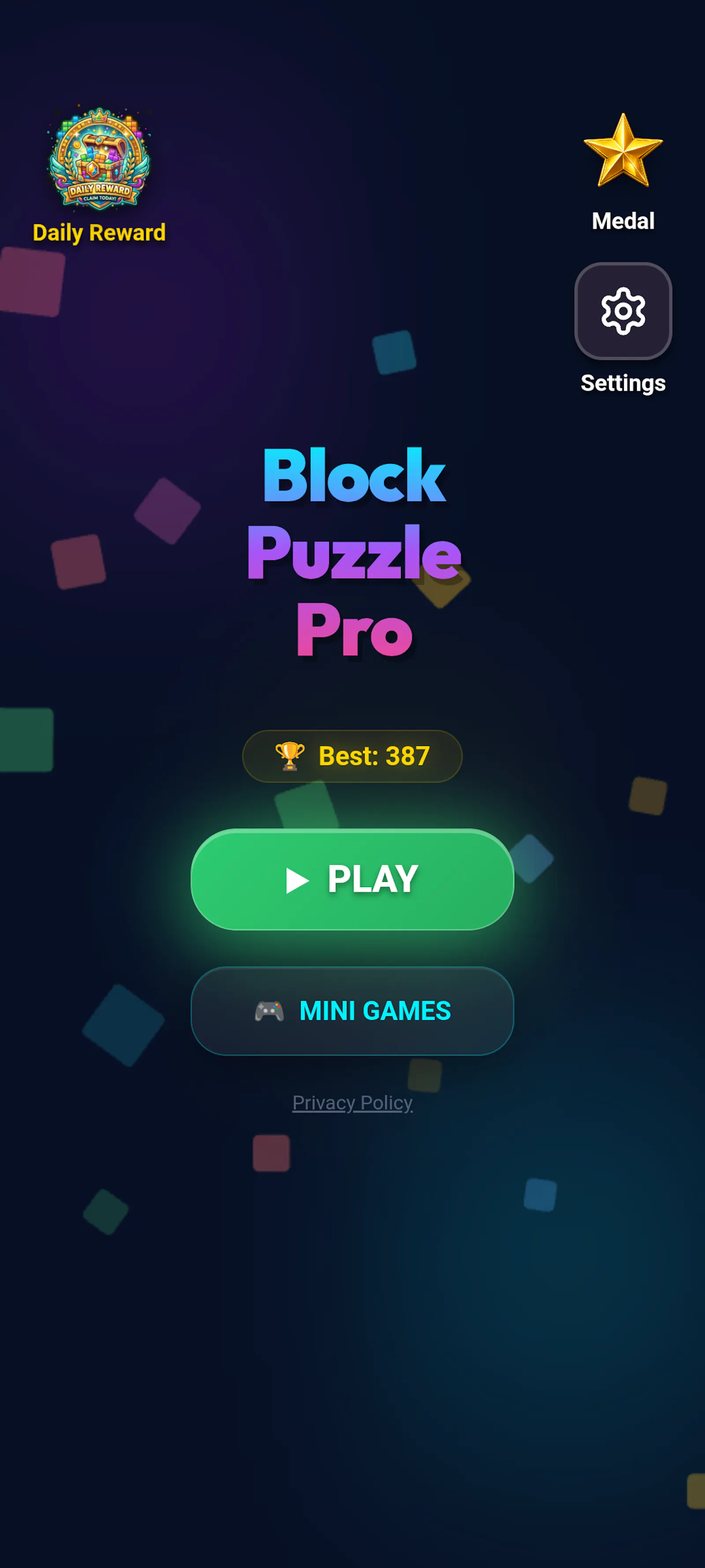 Block Puzzle Pro screenshot 1