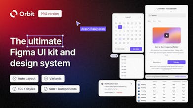 Orbit UI Kit gallery image