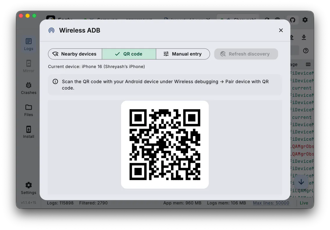 Eagly - Cross Platform Logcat + Console gallery image