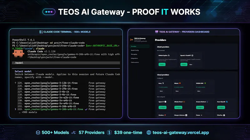 TEOS AI Gateway screenshot 6