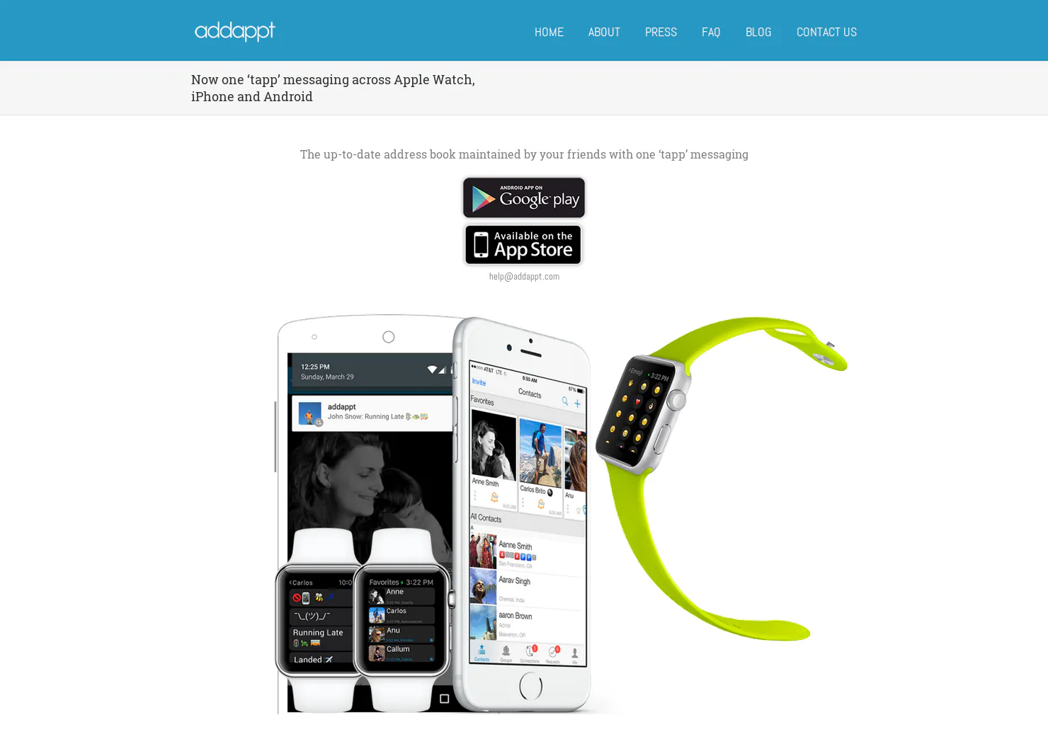 addappt for Apple Watch
