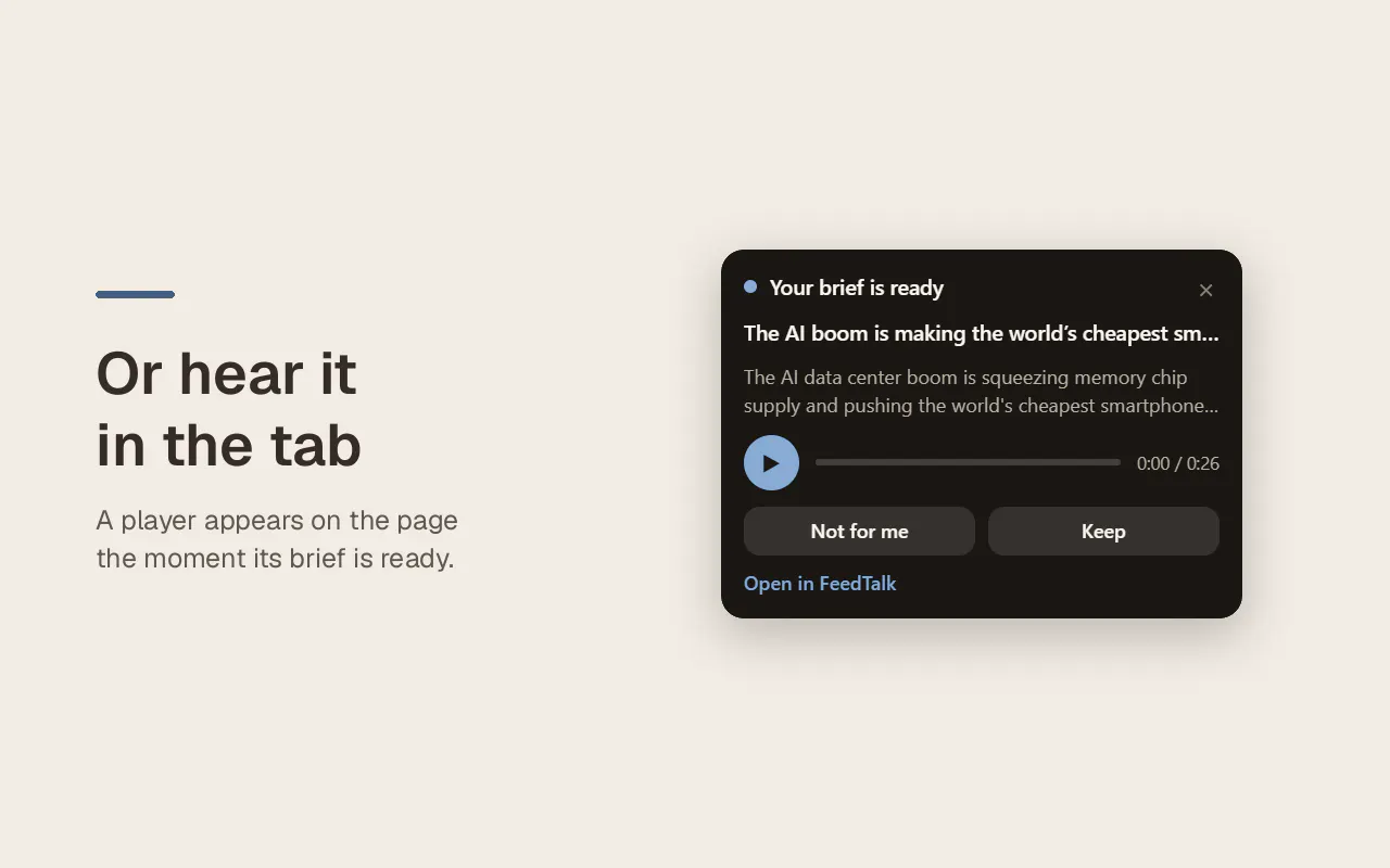 FeedTalk gallery image