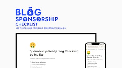 Blog Sponsorship Bundle gallery image