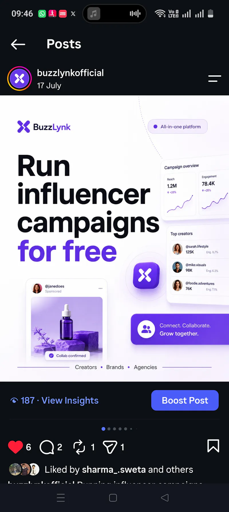 Buzzlynk screenshot 3