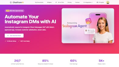 ChatfromAI – Instagram AI DM Bot gallery image