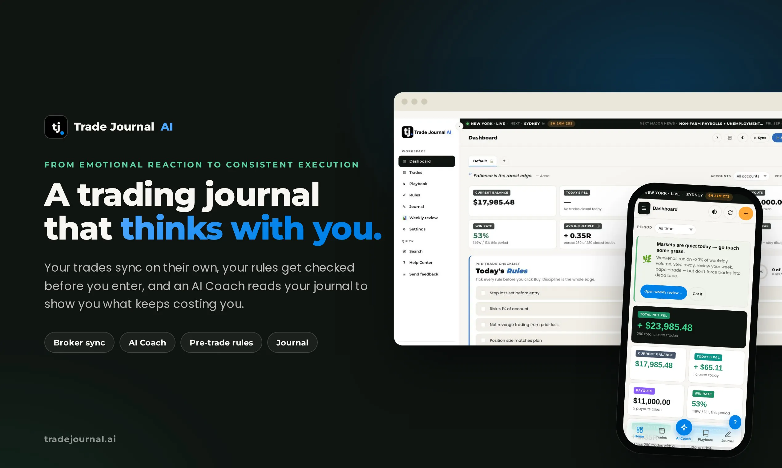 Trade Journal AI gallery image