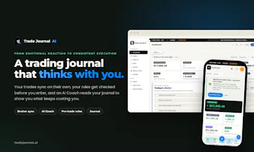 Trade Journal AI gallery image