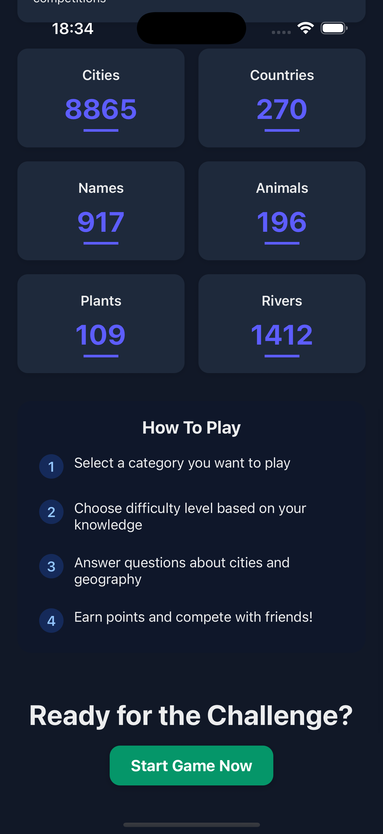 Word Game WordCity - ქალაქობანა gallery image