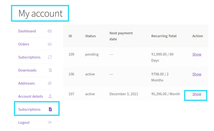 Woocommerce Pro 플러그인의 구독 - 반복 수익 잠금을 해제하고 구독을 간소화하십시오 미디어 5