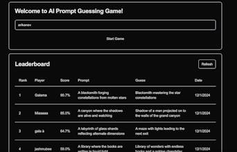 Guess The Prompt! gallery image