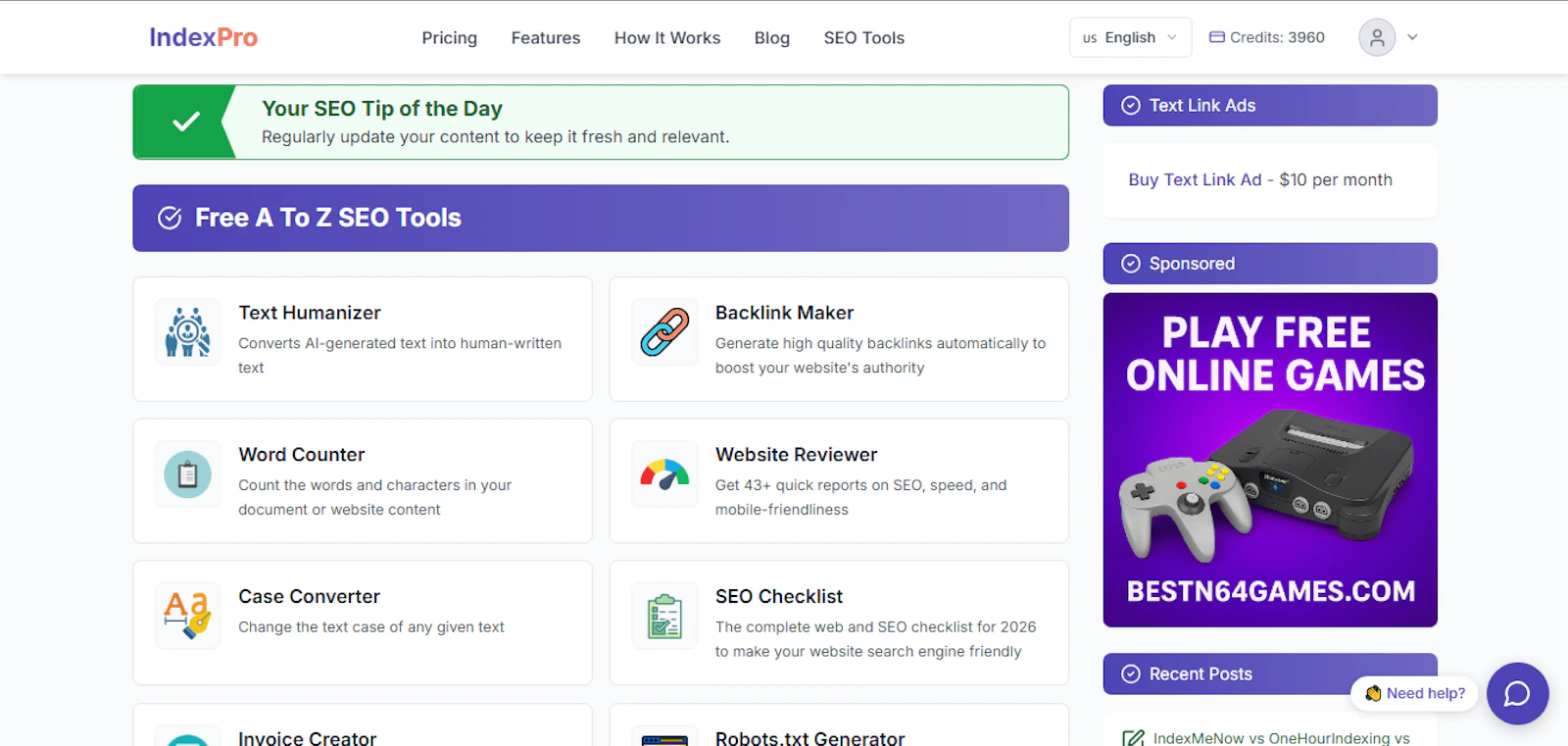 Indexpro screenshot 3