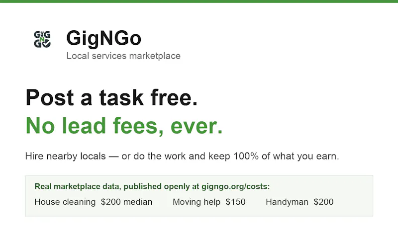 GigNGo screenshot 1