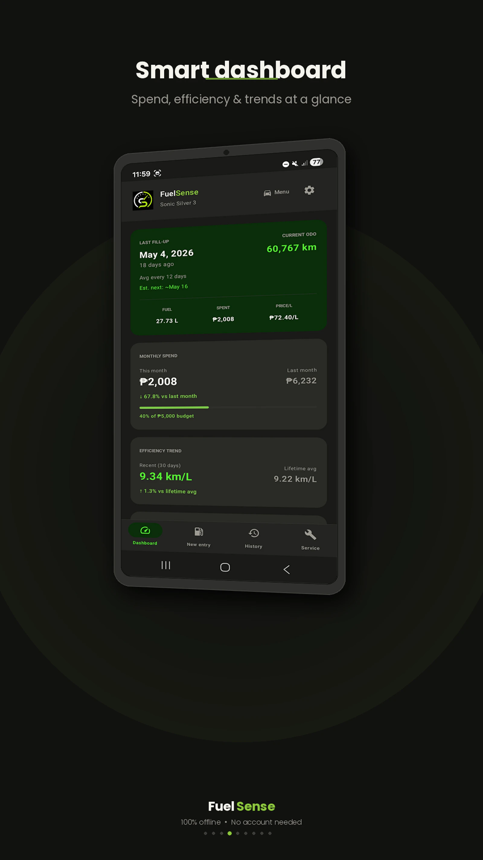 FuelSense screenshot 3