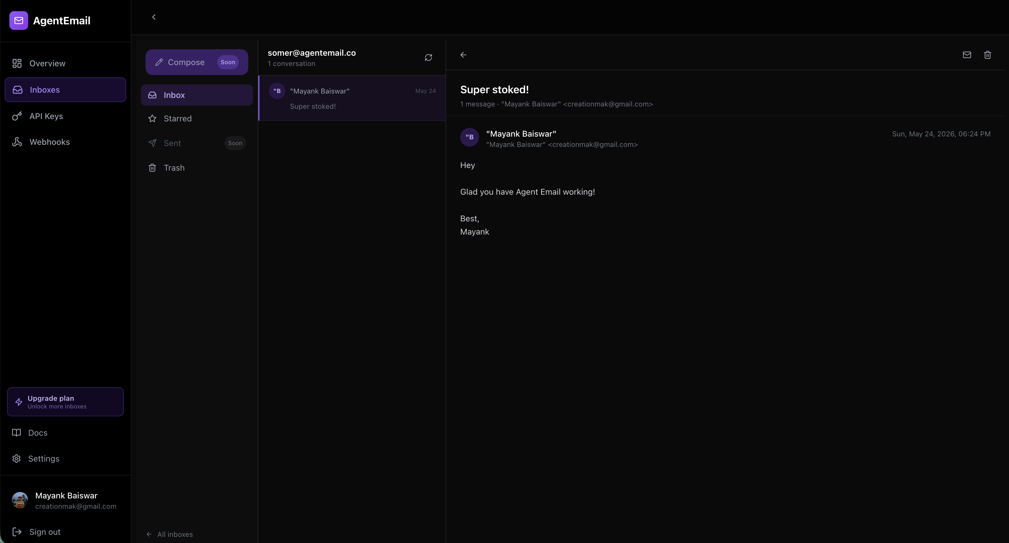 AgentEmail gallery image
