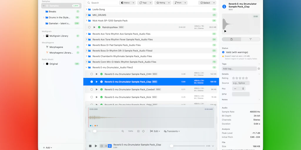 SampleStack: The native macOS sample manager built for every instrument | Product Hunt