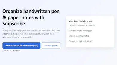 Snipscribe gallery image