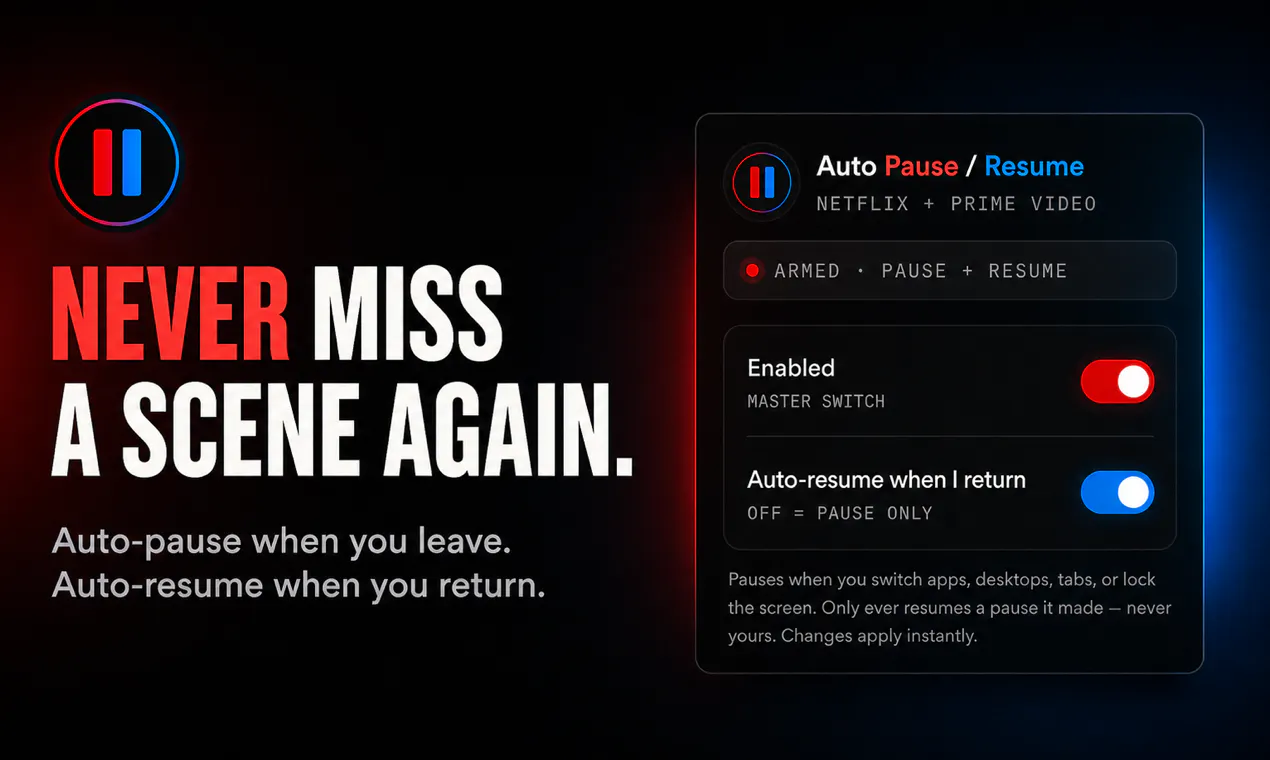 Streaming Auto Pause/Resume gallery image