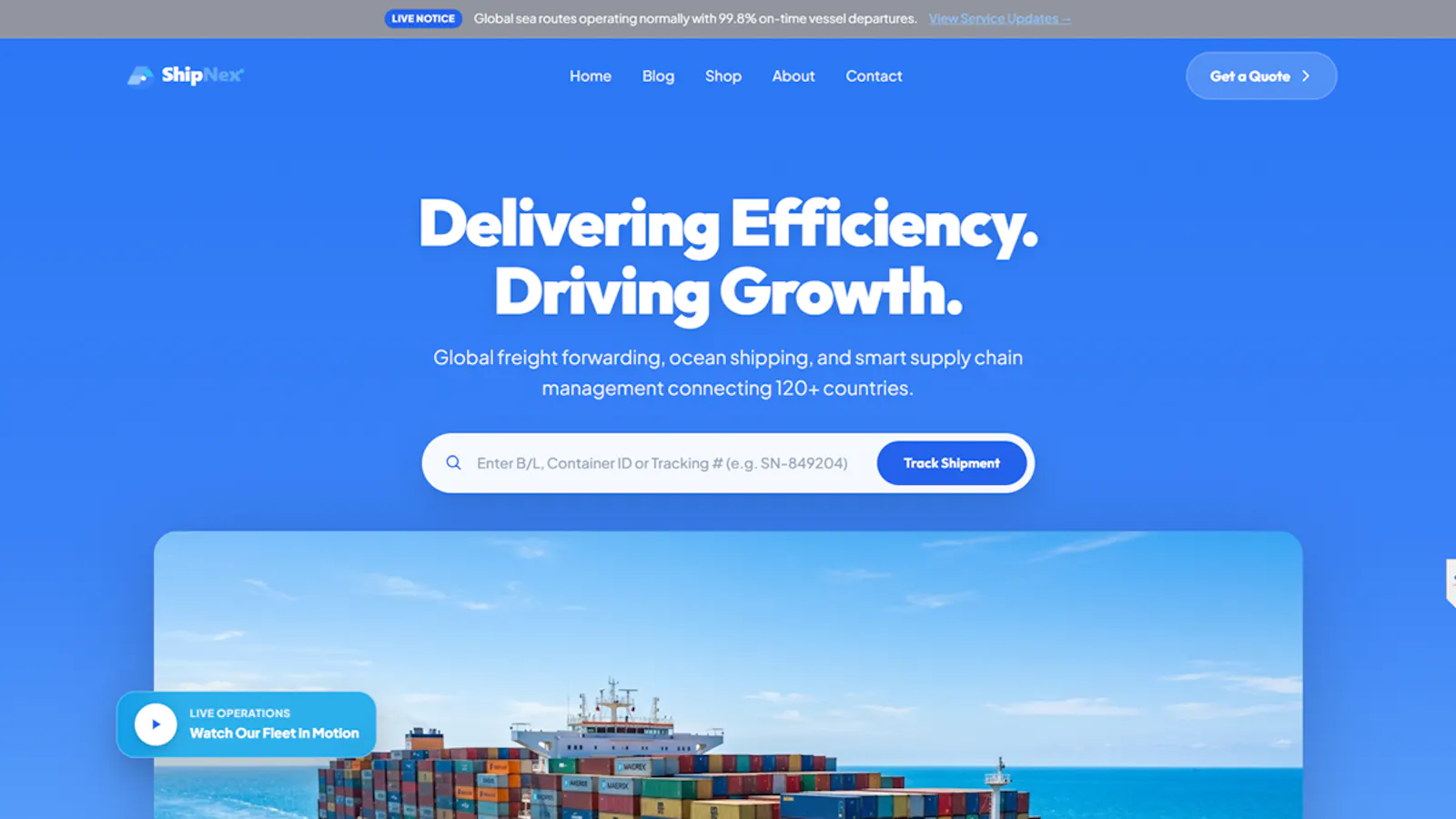 Radius - a self-hosted CMS and eCommerce screenshot 1