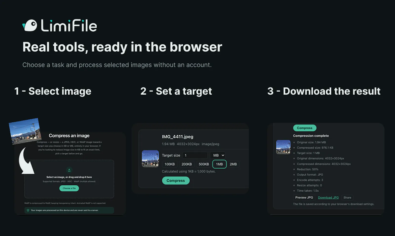 LimiFile screenshot 2