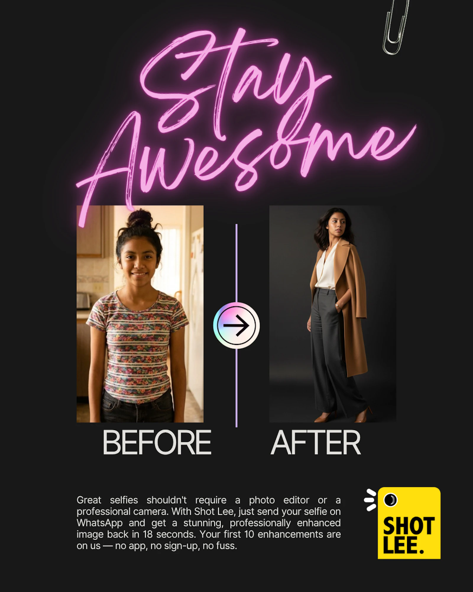 Shot Lee- selfie enhancer  screenshot 5