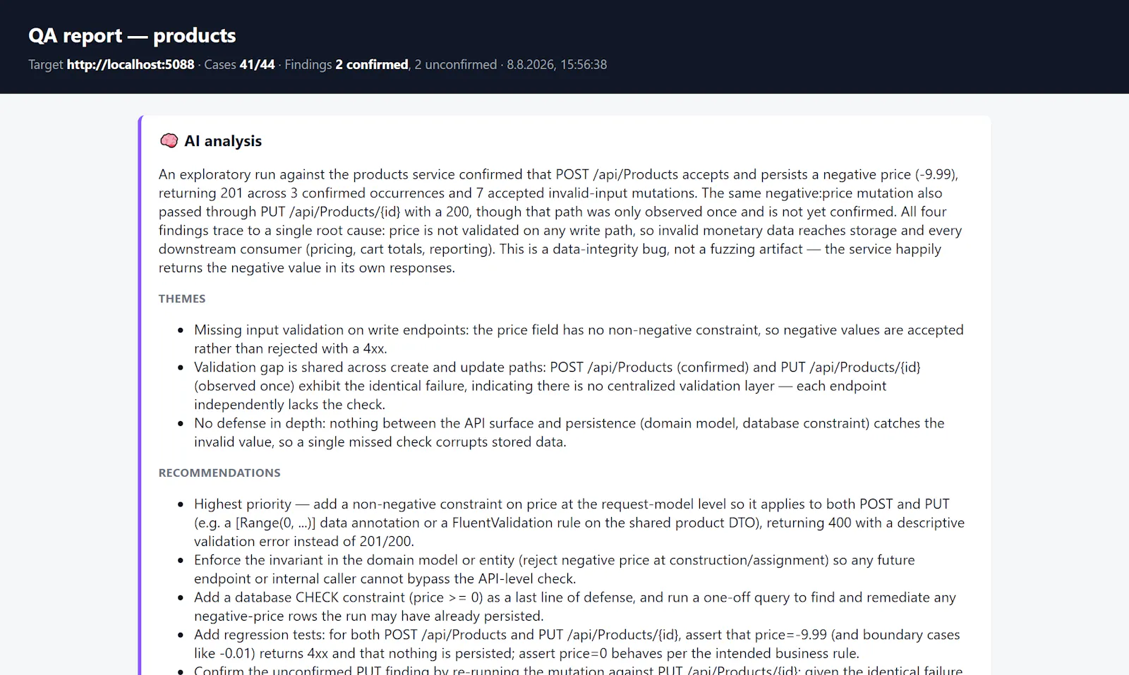 Nova AI QA Engineer screenshot 4