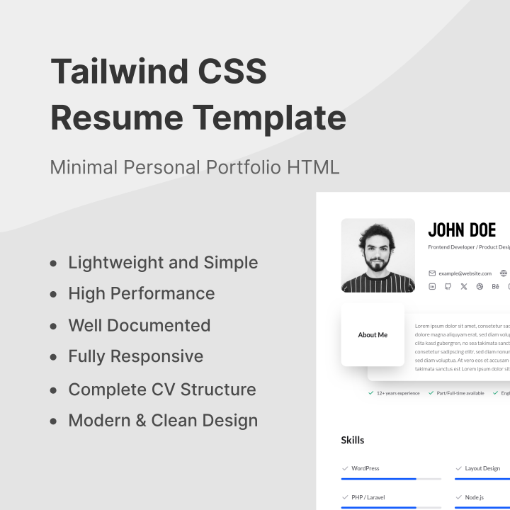 Tailwind Resume Temp... logo