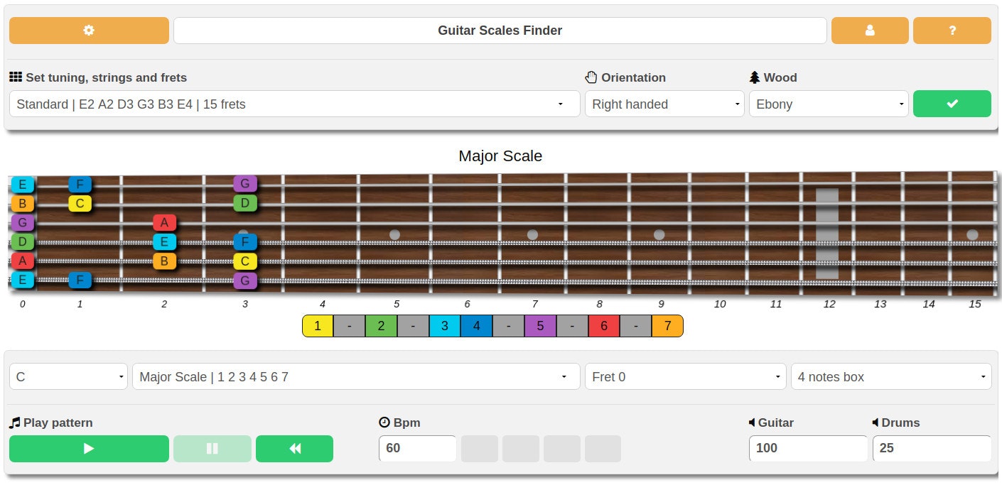 FaChords Guitar Software gallery image