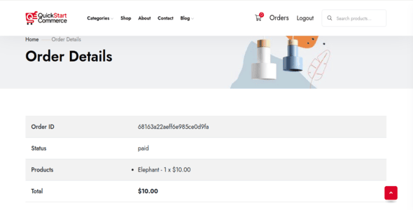 QuickStartCommerce - Devs ve Startups için başlatmaya hazır e-Ticaret Boilerplate medya 5
