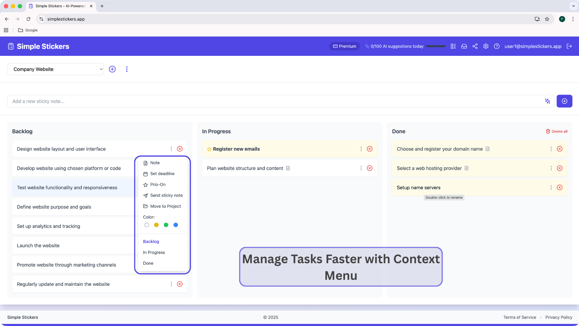 Simple Stickers - Screenshot 5 showing product features and functionality