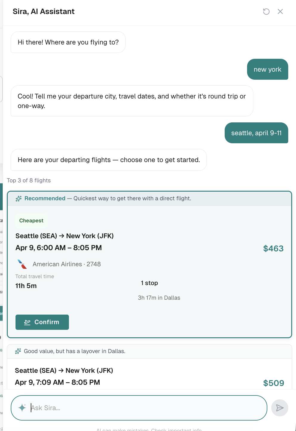 Sira - Screenshot 3 showing product features and functionality