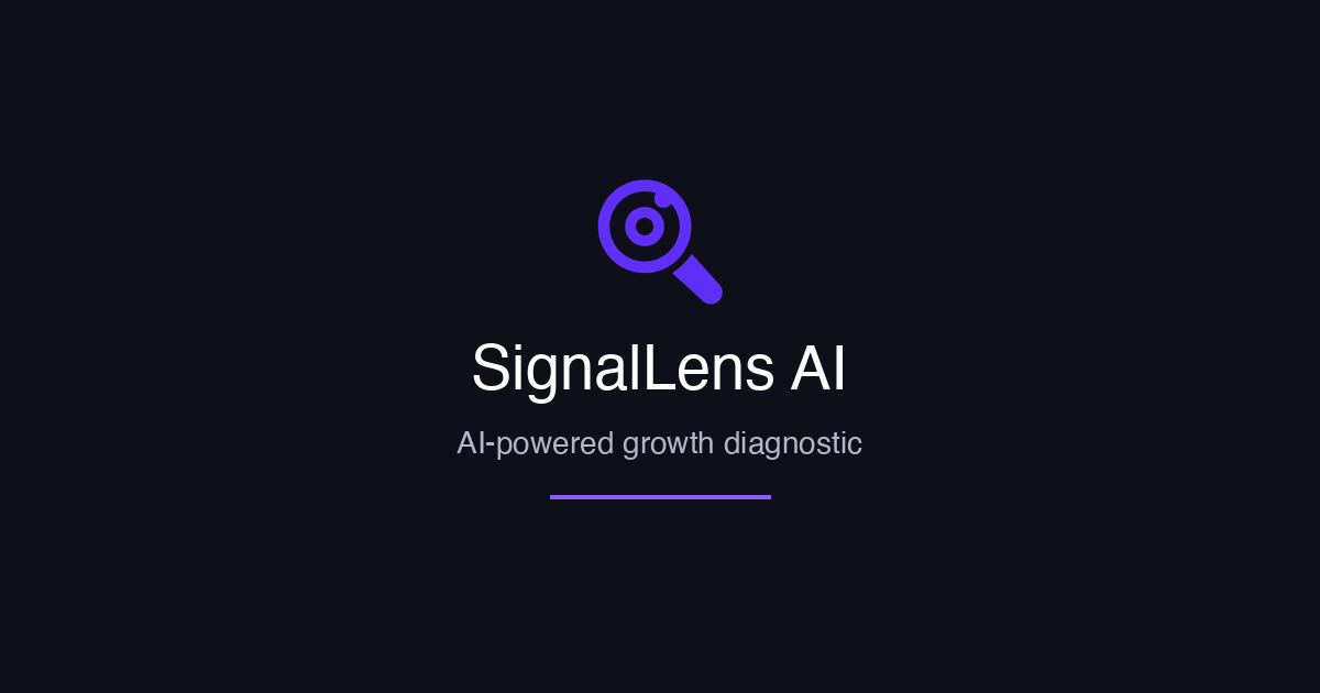 SignalLens AI