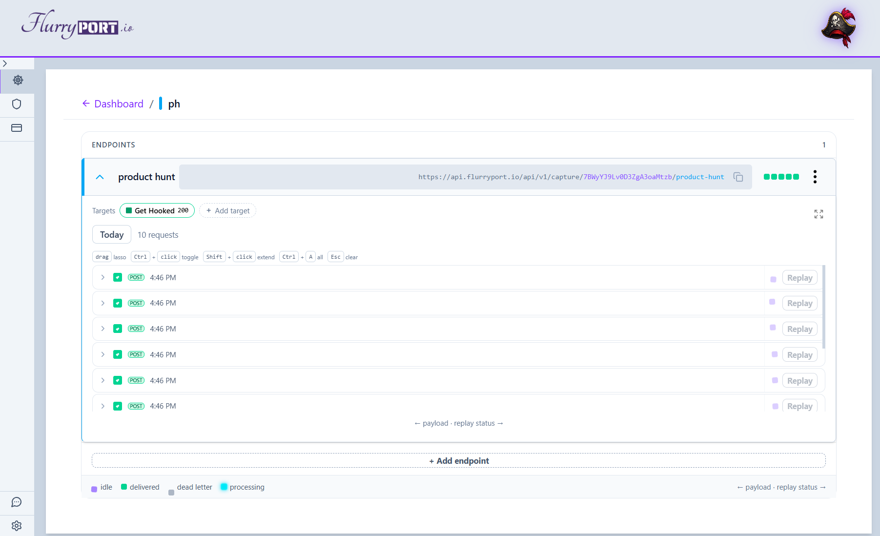 FlurryPORT — Capture. Replay. Debug. gallery image