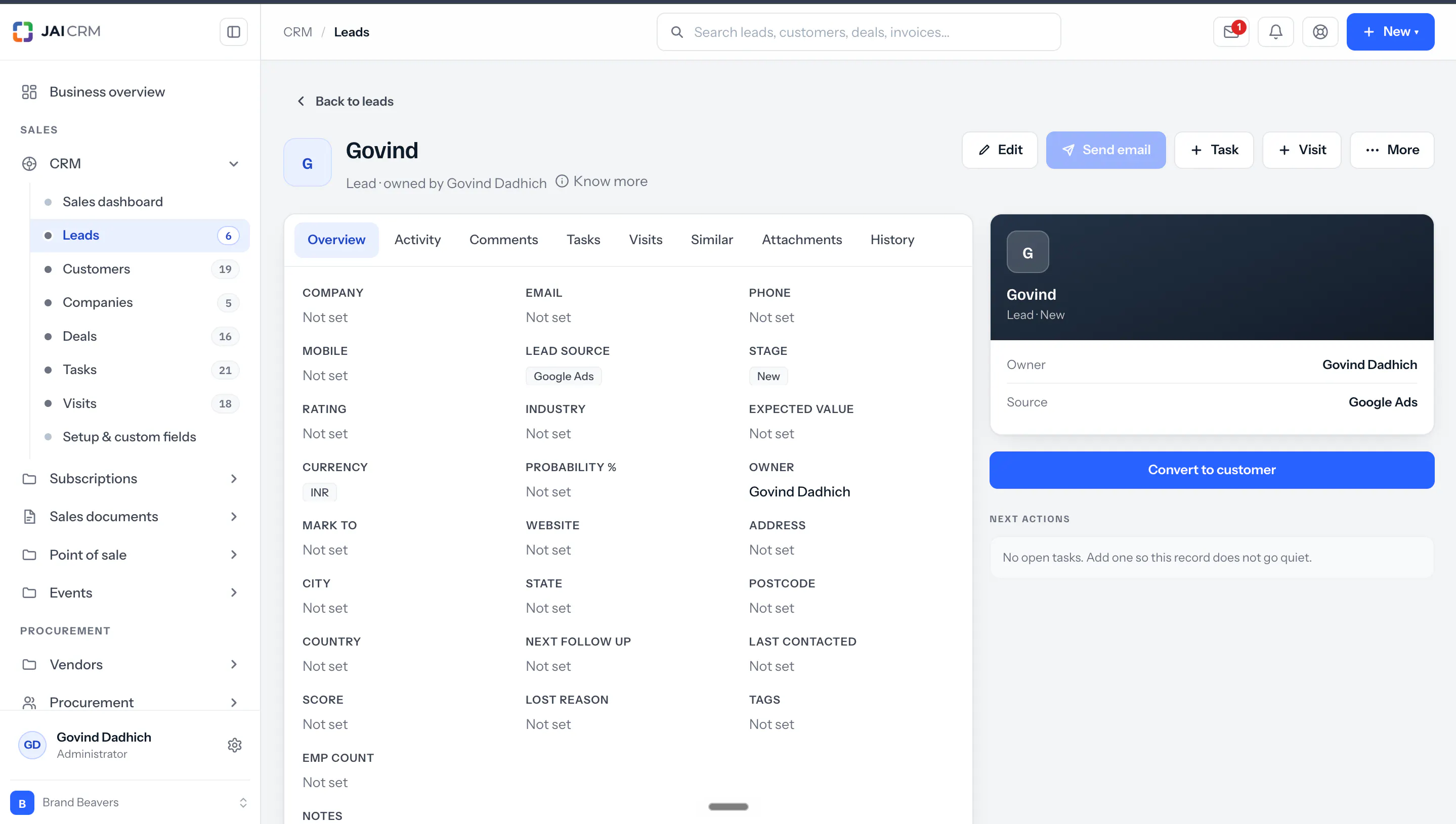 JAI CRM gallery image