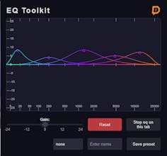 EQ Toolkit - Audio Equalizer gallery image
