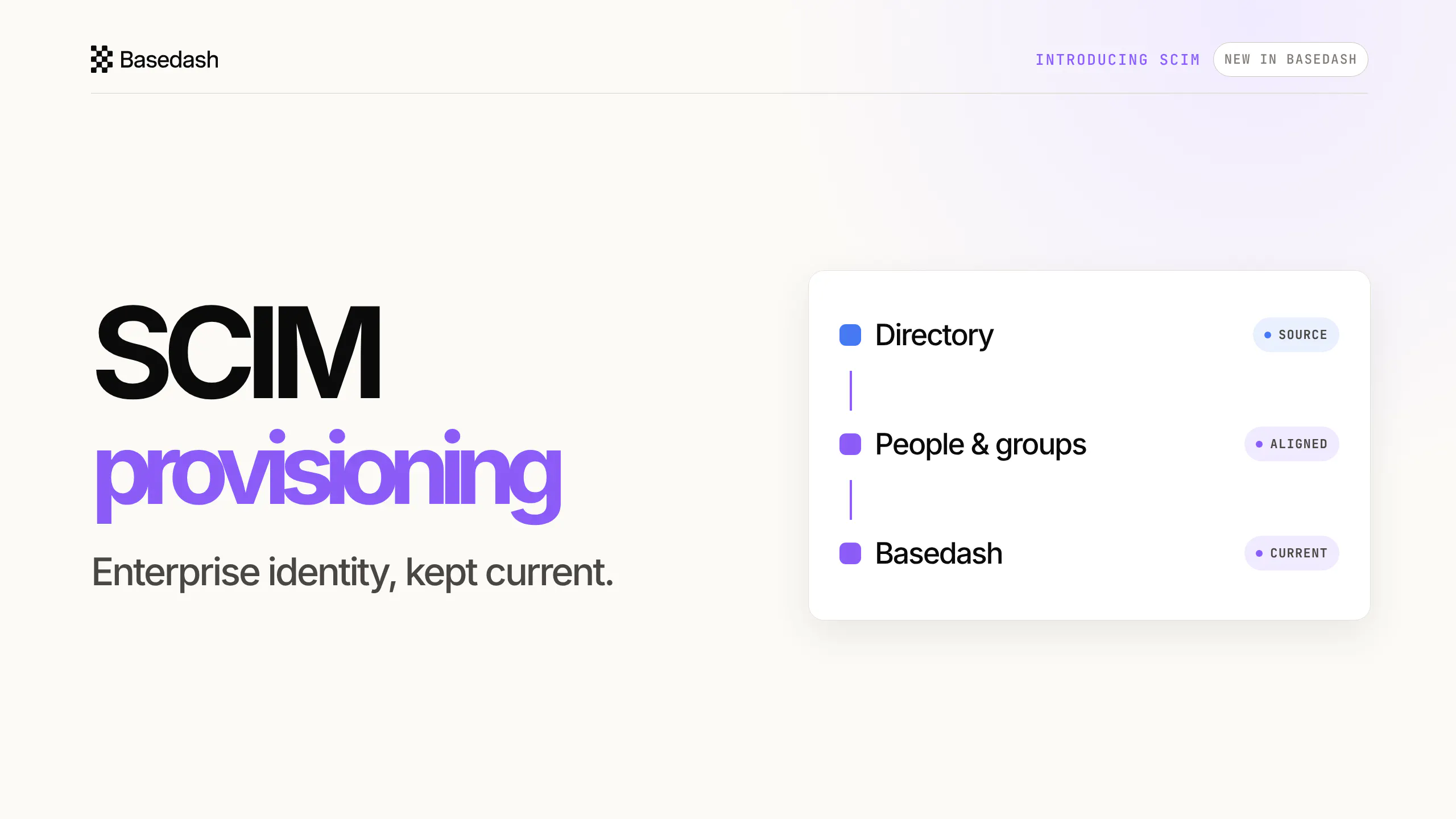 Basedash SCIM gallery image