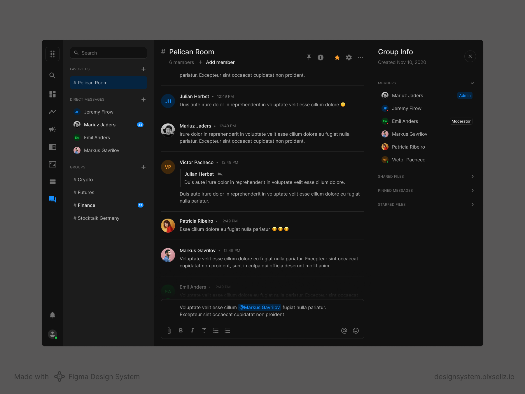 Figma Design System gallery image
