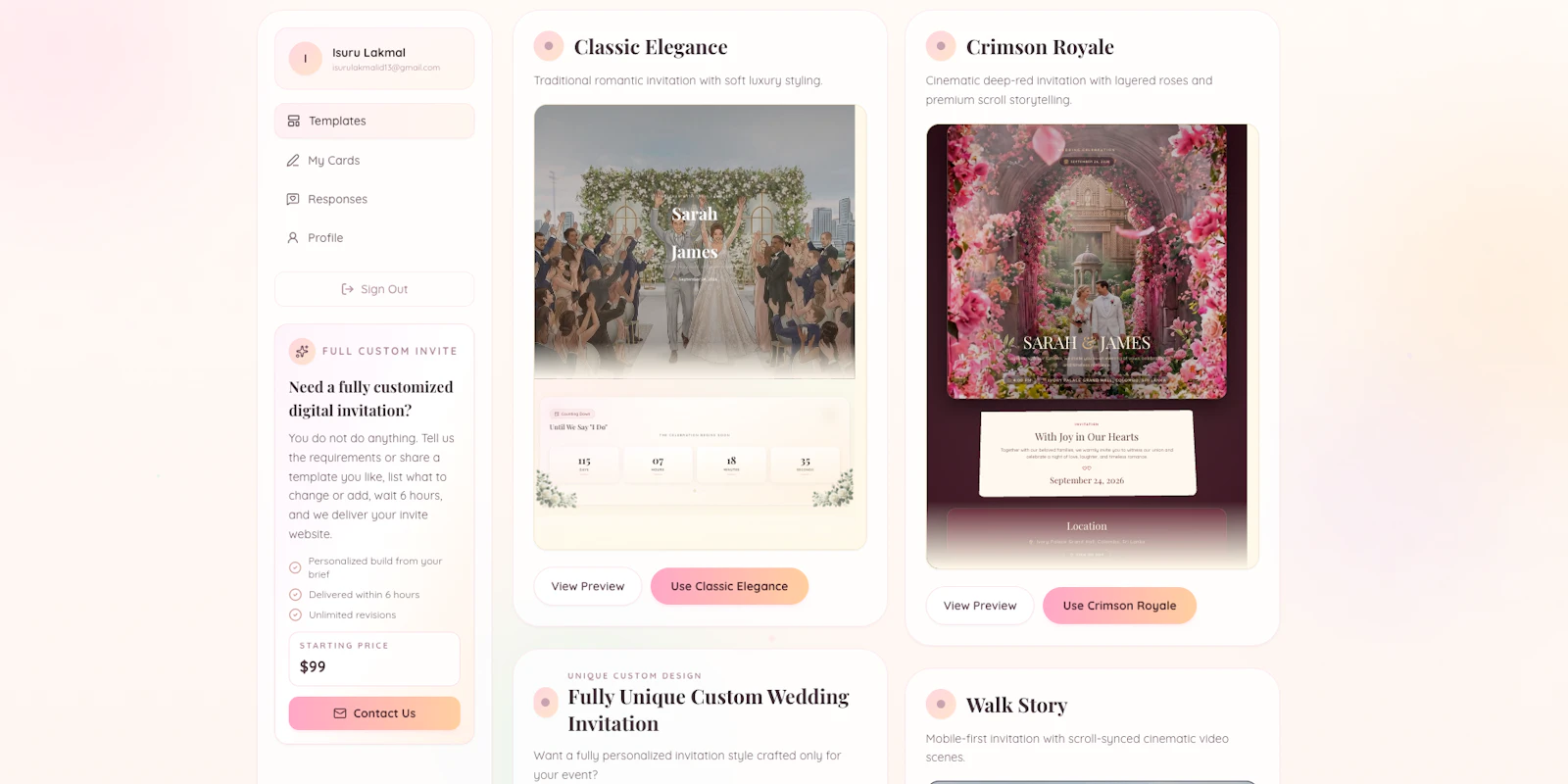 My Digital Invitation screenshot 3
